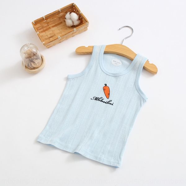 summer new carrot printed children's carrot room vest boys' and girls' mesh breathable vest, Blue
summer new carrot printed children's carrot room vest boys' and girls' mesh breathable vest, Blue