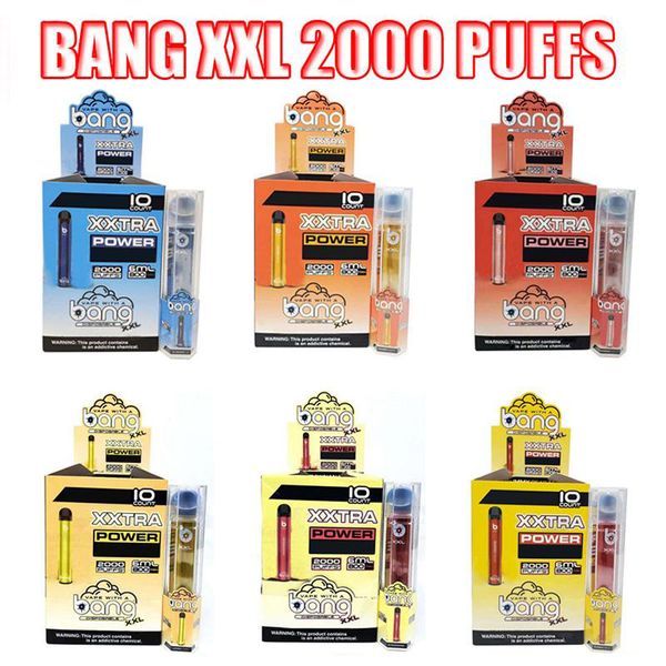 Новые Банг XXL Одноразовые Vape Pen устройство 800mAh Батарея 6ml Бобы Пустой Испарения 2000 пуфы Банг XXtra Kit VS Posh Plus XL
Новые Банг XXL Одноразовые Vape Pen устройство 800mAh Батарея 6ml Бобы Пустой Испарения 2000 пуфы Банг XXtra Kit VS Posh Plus XL