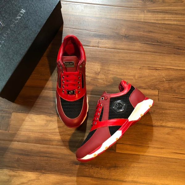 2020 personality and fashion famous luxury designers sneakers lace-up shoes with genuine leather casual designers shoes, Black
2020 personality and fashion famous luxury designers sneakers lace-up shoes with genuine leather casual designers shoes, Black