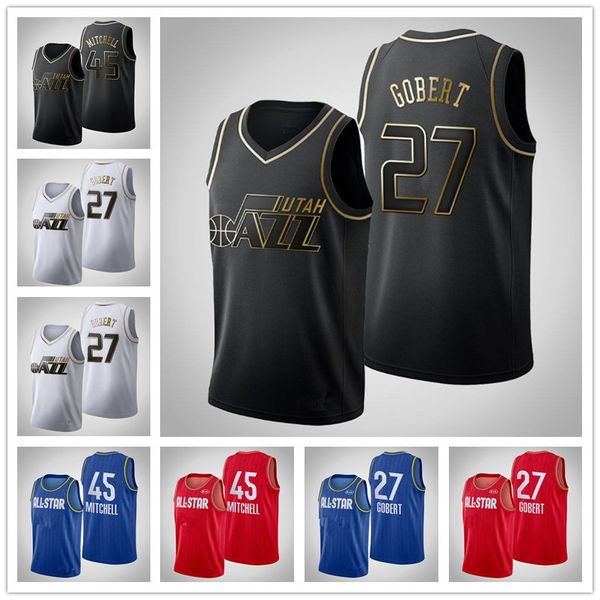 юта джаз men rudy гобер донован митчелл all-star golden издание баскетбол джерси, Black
юта джаз men rudy гобер донован митчелл all-star golden издание баскетбол джерси, Black