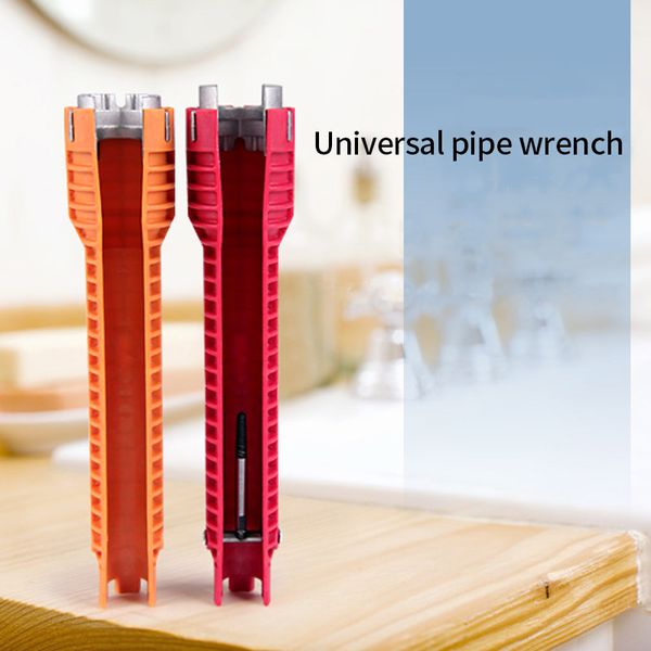 8 in 1 bathroom sink wrench installation faucet bathroom water pipe universal alloy socket wrench with broken screw extractor
8 in 1 bathroom sink wrench installation faucet bathroom water pipe universal alloy socket wrench with broken screw extractor