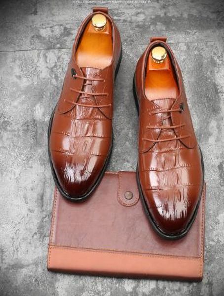 pattern fashion men crocodile dress shoes round toe oxford for men black brown falt party wedding shoes
pattern fashion men crocodile dress shoes round toe oxford for men black brown falt party wedding shoes