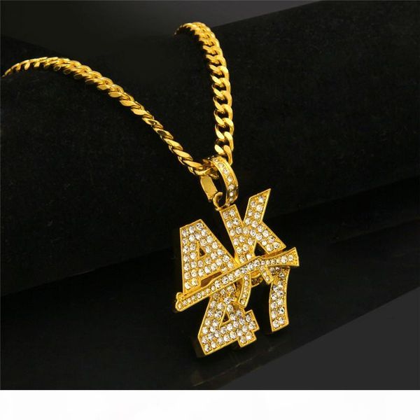 hip hop ak47 pendant necklace ice out bling cubic zirconia jewelry men hiphop necklace chains ing, Silver
hip hop ak47 pendant necklace ice out bling cubic zirconia jewelry men hiphop necklace chains ing, Silver