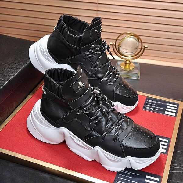 high sneakers monster 0 .2 mens shoes lace -up fashion style comfortable autumn and winter lightweight luxury for mens shoes drop ship, Black
high sneakers monster 0 .2 mens shoes lace -up fashion style comfortable autumn and winter lightweight luxury for mens shoes drop ship, Black