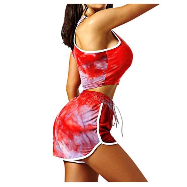 женщины tie dye кулиской тренировки активный кулиской шорты топы без рукавов полосатой спортивные шорты фитнес ultra soft hot pants костюм, Gray
женщины tie dye кулиской тренировки активный кулиской шорты топы без рукавов полосатой спортивные шорты фитнес ultra soft hot pants костюм, Gray