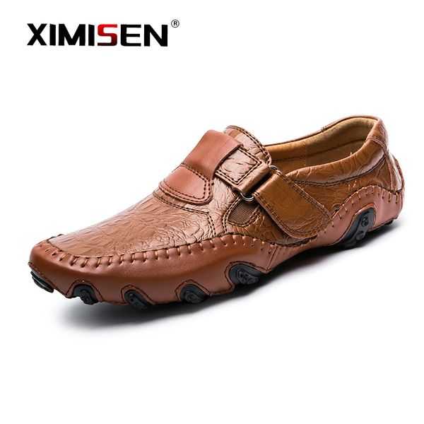 ximisen size 38-47 loafers genuine leather men's casual shoes brand mens loafers flats breathable slip on black driving shoes
ximisen size 38-47 loafers genuine leather men's casual shoes brand mens loafers flats breathable slip on black driving shoes