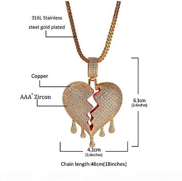 14k iced out алмазные капельное broken heart ожерелье bling micro pave фианитами моделируемой diamonds 4мм 20inch теннис цепи hip hop, Silver
14k iced out алмазные капельное broken heart ожерелье bling micro pave фианитами моделируемой diamonds 4мм 20inch теннис цепи hip hop, Silver