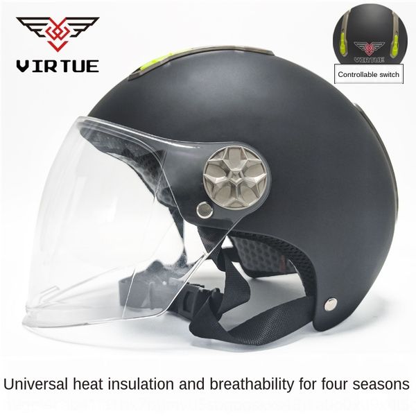 virtue helmet safety and virtue electric car men and women's four seasons universal personality cute light half-covered safety helmet
virtue helmet safety and virtue electric car men and women's four seasons universal personality cute light half-covered safety helmet