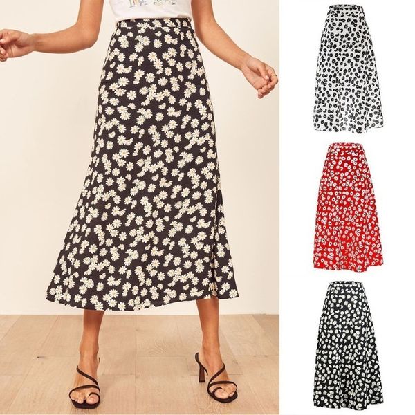 summer high waist women fashion floral daisy skirt 2020 loos long skirts female harajuku korean style streetwear elegant skirts, Black
summer high waist women fashion floral daisy skirt 2020 loos long skirts female harajuku korean style streetwear elegant skirts, Black