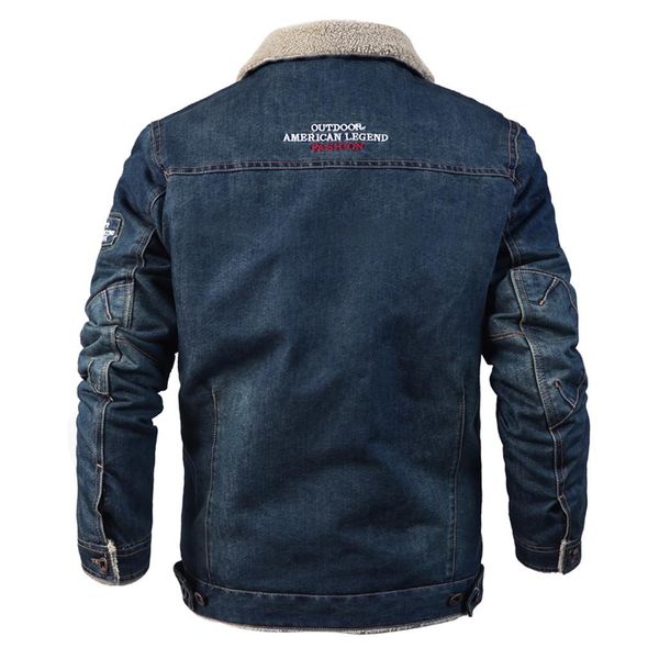 mens jacket mens street wear casual autumn winter long sleeve plush denim jacket men outwear asian size, Black;brown
mens jacket mens street wear casual autumn winter long sleeve plush denim jacket men outwear asian size, Black;brown