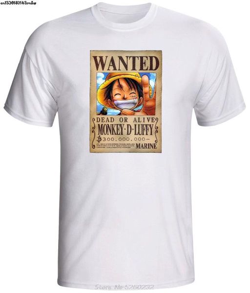 one piece luffy shirt wanted anime hip hop clothing cotton short sleeve t shirt tees streetwear p37, White;black
one piece luffy shirt wanted anime hip hop clothing cotton short sleeve t shirt tees streetwear p37, White;black