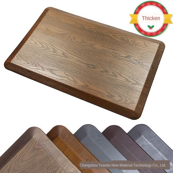 3d antique wood antique wood grain foot pad grain pu polyurethane kitchen standing antibacterial anti-fatigue foot pad 51*76cm
3d antique wood antique wood grain foot pad grain pu polyurethane kitchen standing antibacterial anti-fatigue foot pad 51*76cm