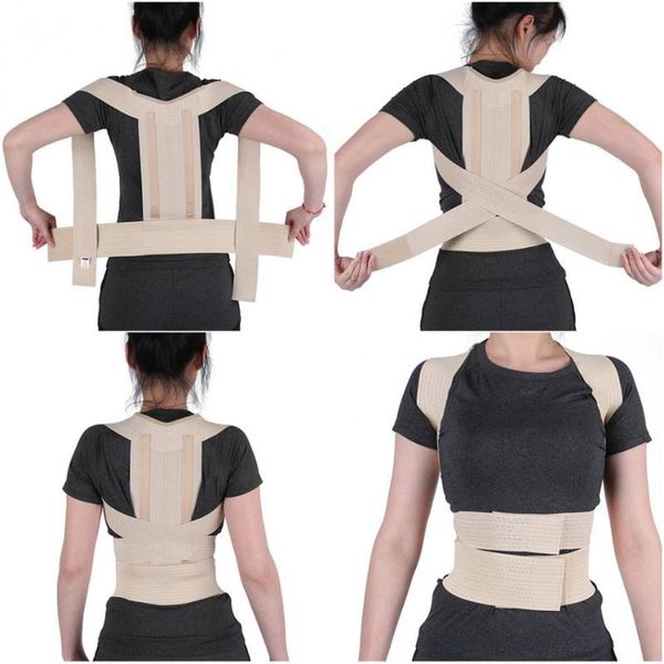 adjustable posture corrector brace spine support belt women men shoulder lumbar back corset orthopedic belt shapers wraps, Blue;gray
adjustable posture corrector brace spine support belt women men shoulder lumbar back corset orthopedic belt shapers wraps, Blue;gray