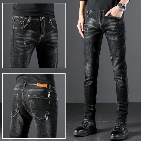autumn winter stretch men's fashion brand slim fit pants casual versatile youth students korean style trendy jeans and jeans pants, Blue
autumn winter stretch men's fashion brand slim fit pants casual versatile youth students korean style trendy jeans and jeans pants, Blue