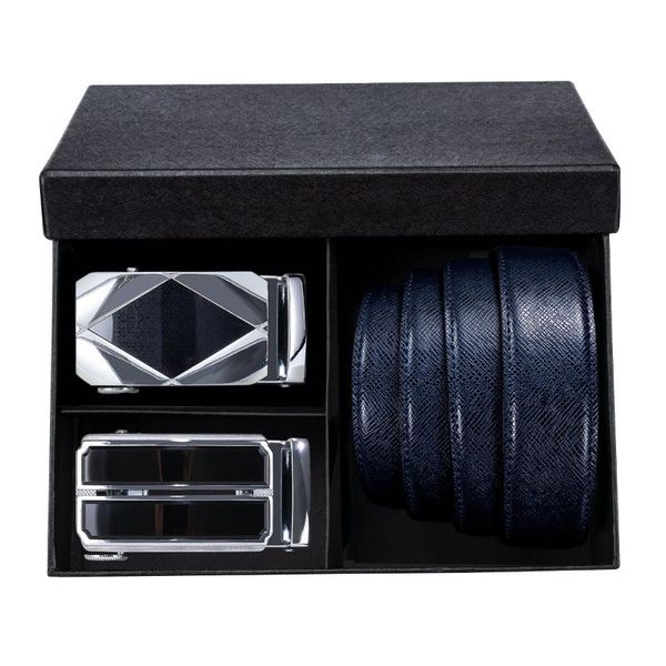 genuine leather belt for men fashion metal automatic buckle blue belts men's belt gift box set quality cowskin men strap dibangu, Black;brown
genuine leather belt for men fashion metal automatic buckle blue belts men's belt gift box set quality cowskin men strap dibangu, Black;brown