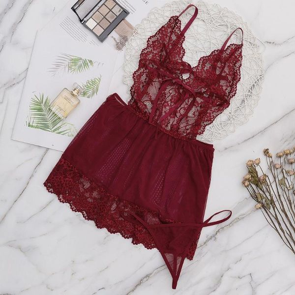 lace pajams fashion lace lingerie underwear sleepwear pajamas thong g-string bra underwear set pijama verano mujer, Black;red
lace pajams fashion lace lingerie underwear sleepwear pajamas thong g-string bra underwear set pijama verano mujer, Black;red