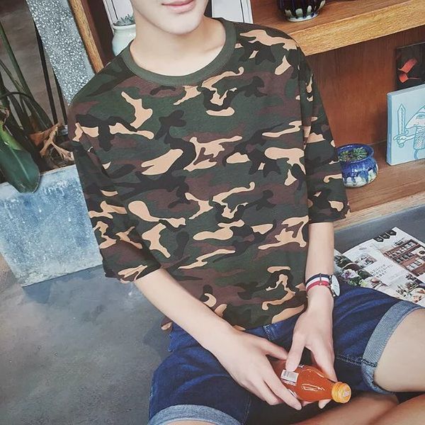 men's t-shirts summer style men half-sleeve shirt short sleeve t-shirt camouflage t casual loose teenager trend we, White;black
men's t-shirts summer style men half-sleeve shirt short sleeve t-shirt camouflage t casual loose teenager trend we, White;black