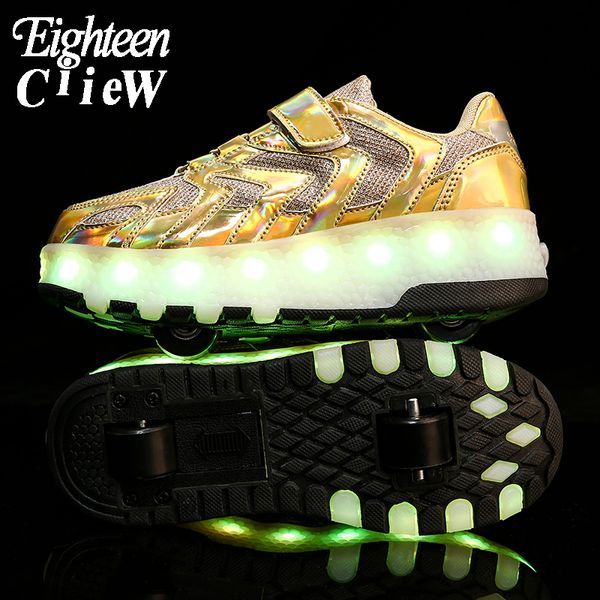 2020 new roller skate shoes usb charging luminous sneakers kids glowing sneakers with wheels kids led light up shoes for boys, Black
2020 new roller skate shoes usb charging luminous sneakers kids glowing sneakers with wheels kids led light up shoes for boys, Black