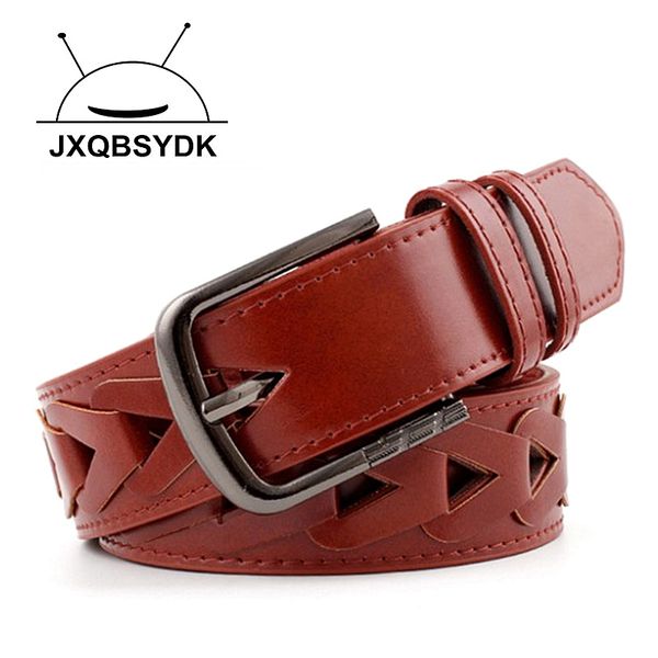 jxqbsydk belts for women pin buckle personality triangle pattern hole designer belts pu waist, Black;brown
jxqbsydk belts for women pin buckle personality triangle pattern hole designer belts pu waist, Black;brown