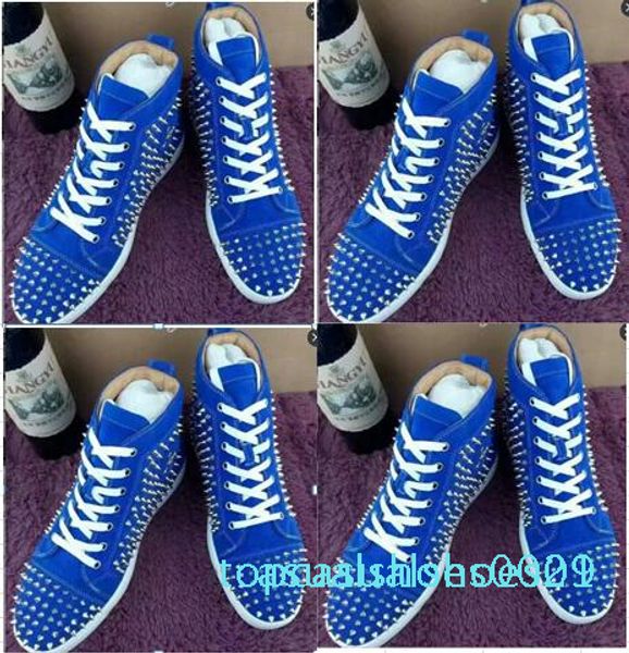 2019 new high red bottom sneakers for men with spikes black suede fashion casual mens shoes 36-47 tr01
2019 new high red bottom sneakers for men with spikes black suede fashion casual mens shoes 36-47 tr01