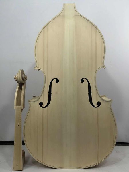 hand carved / unfinished 3 / 4 upright bass, made of solid wood and european maple
hand carved / unfinished 3 / 4 upright bass, made of solid wood and european maple