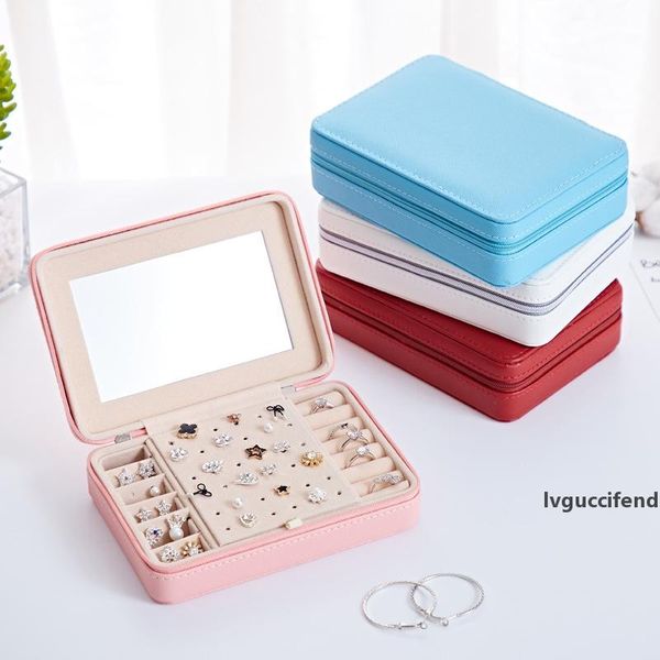 portable travel jewelry box simple fashion multi-function earrings necklace ring pu leather jewelry storage box
portable travel jewelry box simple fashion multi-function earrings necklace ring pu leather jewelry storage box