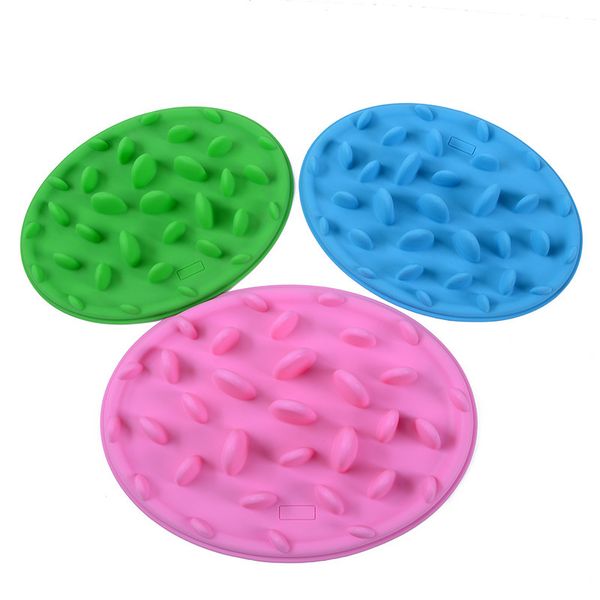 

Sillicone Dog Cat Slow Eating Feeder Anti Choke Pets Bowl Feed Dish Puppy Silicone dog bowl for food Prevent Obesity
