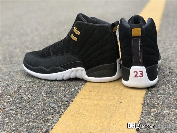 high air authentic 12 reverse taxi real carbon fiber basketball shoes black gold suede upper retro man sports sneakers 130690-017
high air authentic 12 reverse taxi real carbon fiber basketball shoes black gold suede upper retro man sports sneakers 130690-017
