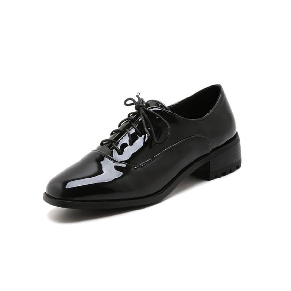 big size lace up shoes ladies high heels women shoes woman pumps, Black