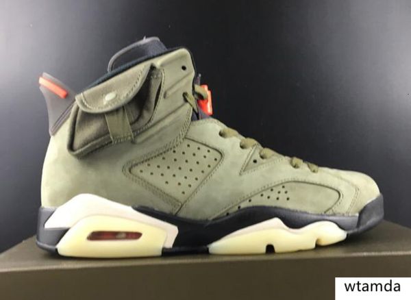 6 travis scotts cactus jack suede glow in dark 3m reflective olive army green basketball shoes men 6s sneakers with box, Black;green
6 travis scotts cactus jack suede glow in dark 3m reflective olive army green basketball shoes men 6s sneakers with box, Black;green