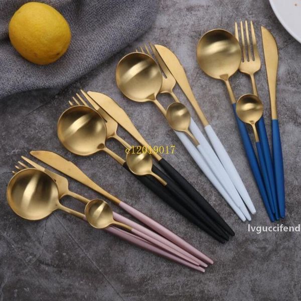 new nordic 304 stainless steel knife fork spoon portuguese four-piece set of high-end western tableware l home
new nordic 304 stainless steel knife fork spoon portuguese four-piece set of high-end western tableware l home