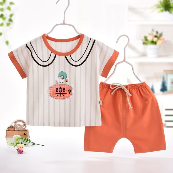 male and and shorts female baby two-piece suit 2020 new children's short sleeve suit cotton casual korean style elastic tie shorts
male and and shorts female baby two-piece suit 2020 new children's short sleeve suit cotton casual korean style elastic tie shorts