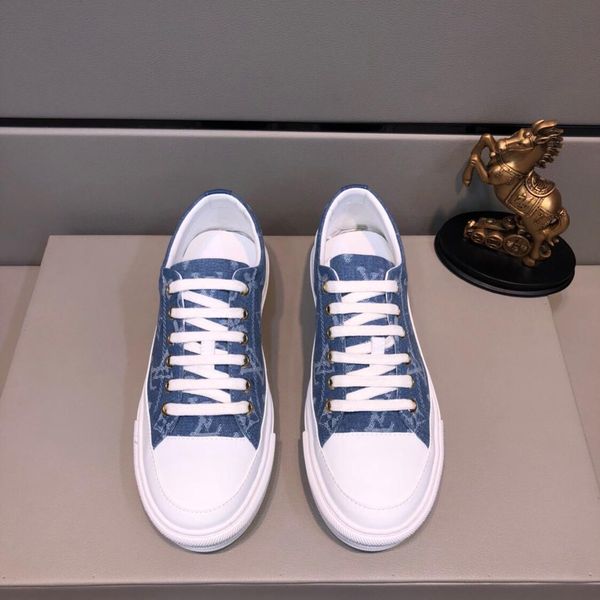 2019q summer new men's casual shoes, trend wild shoes, comfortable flat bottom low shoes, original box packaging: 38-44, Black
2019q summer new men's casual shoes, trend wild shoes, comfortable flat bottom low shoes, original box packaging: 38-44, Black