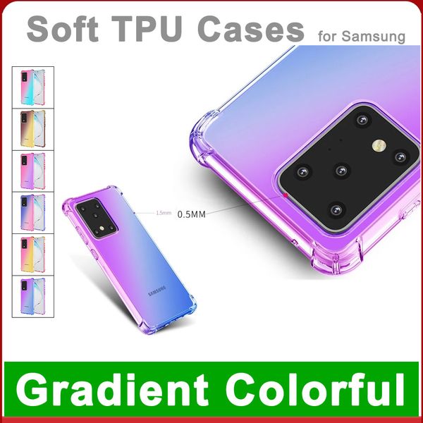 shockproof air tpu case for samsung a40 21s a50 30s 50s a60 m40 a70 a70s a2 gradient color back cover soft transparent cases
shockproof air tpu case for samsung a40 21s a50 30s 50s a60 m40 a70 a70s a2 gradient color back cover soft transparent cases