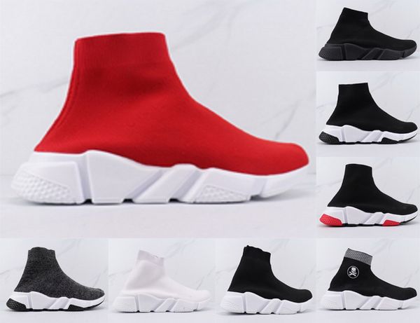 2018 paris men women speed trainer sneakers sock speed black and white graffiti sneakers eur size 35 - 45
2018 paris men women speed trainer sneakers sock speed black and white graffiti sneakers eur size 35 - 45