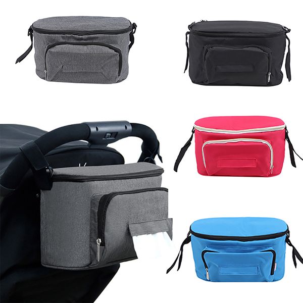 Large Capacity Baby Stroller Bag Storage Organizer Mom Travel Hanging Bags Carriage Pram Mummy Diaper Bags Stroller Accessories