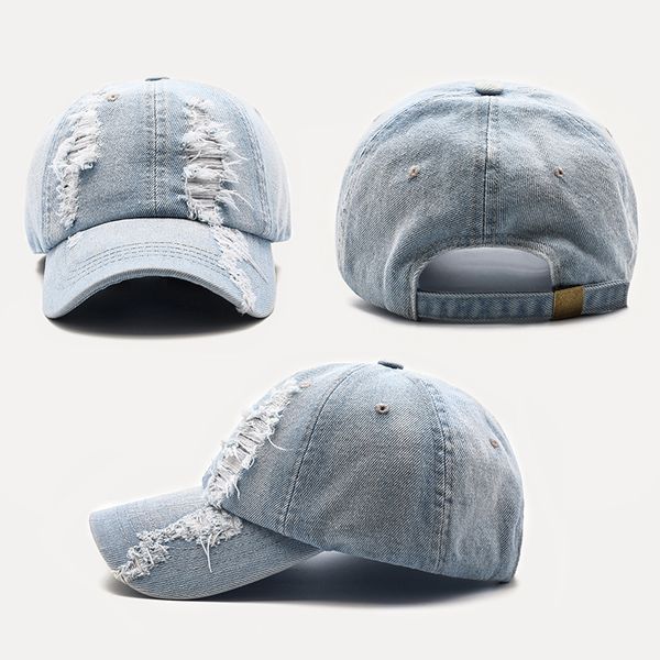 2020 spring and fashion worn denim cap summer outdoor leisure visor hat trend hole baseball caps hip hop sport hats new, Blue;gray
2020 spring and fashion worn denim cap summer outdoor leisure visor hat trend hole baseball caps hip hop sport hats new, Blue;gray