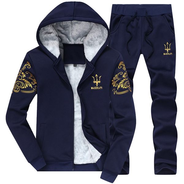 winter thick fleece warm sport suit tracksuit for men print coat jacket hoodie+pant casual jogger running outfit set sportswear, Black;blue
winter thick fleece warm sport suit tracksuit for men print coat jacket hoodie+pant casual jogger running outfit set sportswear, Black;blue