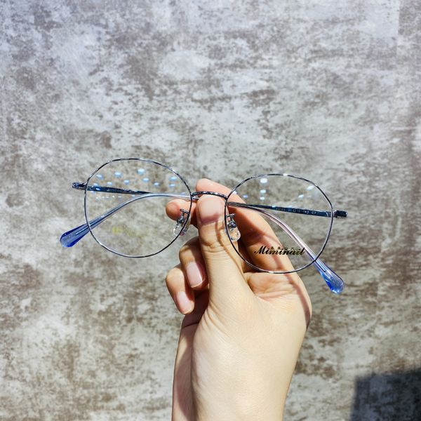 d0v7v new glasses men's and women's myopia web celebrity korean style fashionable polygon ultra-light artistic titanium frame glas, Silver
d0v7v new glasses men's and women's myopia web celebrity korean style fashionable polygon ultra-light artistic titanium frame glas, Silver