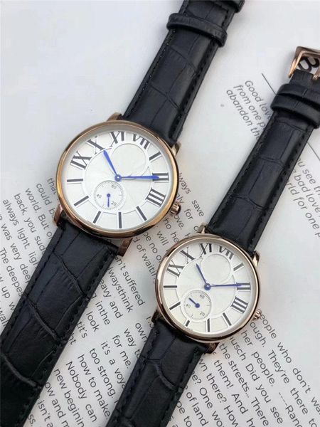 lovers watches luxury designer womens mens leather strap quartz movement waterproof watches orologio di lusso, Slivery;brown
lovers watches luxury designer womens mens leather strap quartz movement waterproof watches orologio di lusso, Slivery;brown