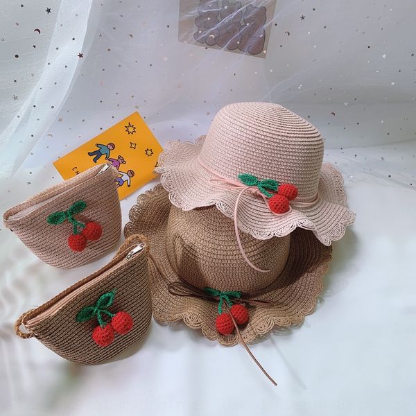 children's cherry straw bag travel beach hat baby boys and girls autumn sunscreen straw hat bag, Blue;gray
children's cherry straw bag travel beach hat baby boys and girls autumn sunscreen straw hat bag, Blue;gray