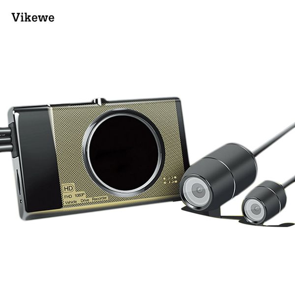 vikewe 3inch motorcycle dvr dash cam full hd 1280p + 720p dual-track front & rear view motorcycle camera black recorder box car
vikewe 3inch motorcycle dvr dash cam full hd 1280p + 720p dual-track front & rear view motorcycle camera black recorder box car