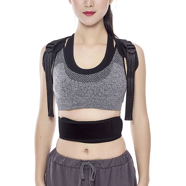 back waist posture corrector fixed brace twining humpback correction belt shoulder spine support vest unisex, Black;blue
back waist posture corrector fixed brace twining humpback correction belt shoulder spine support vest unisex, Black;blue