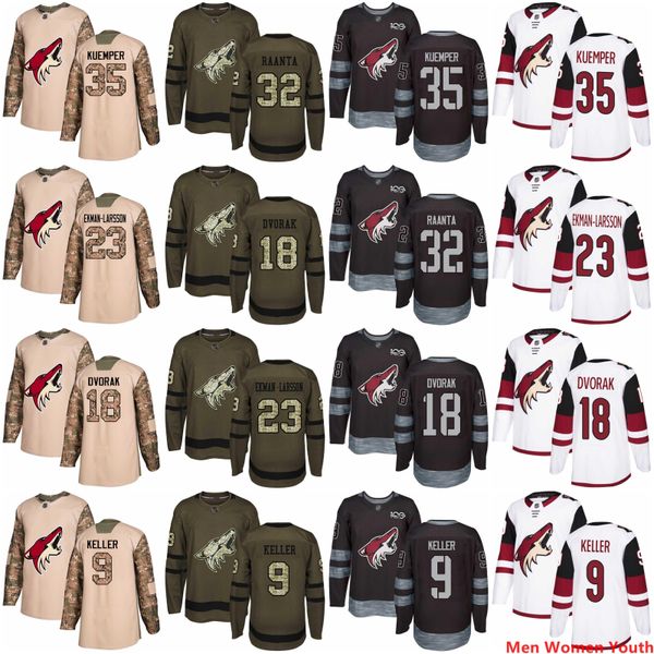 custom men women youth arizona coyotes any name ekman-larsson raanta clayton keller darcy kuemper dvorak phil kessel fashion hockey jersey, Black;red
custom men women youth arizona coyotes any name ekman-larsson raanta clayton keller darcy kuemper dvorak phil kessel fashion hockey jersey, Black;red