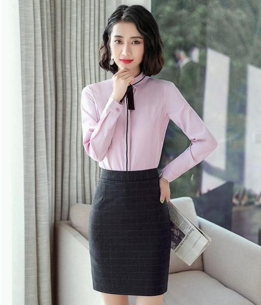 formal 2 piece with and skirt 2020 spring fall fashion styles blouses & shirts sets ladies work wear business suits, White
formal 2 piece with and skirt 2020 spring fall fashion styles blouses & shirts sets ladies work wear business suits, White