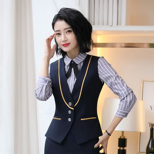 3306 formal wear professional women's vest suit short versatile korean style student bank vest autumn new, Black;white
3306 formal wear professional women's vest suit short versatile korean style student bank vest autumn new, Black;white
