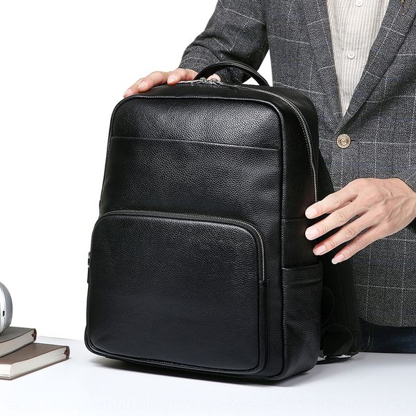 leather men's bag backpack computer backpack layer cowhide men's business travel leisure large capacity computer bag
leather men's bag backpack computer backpack layer cowhide men's business travel leisure large capacity computer bag