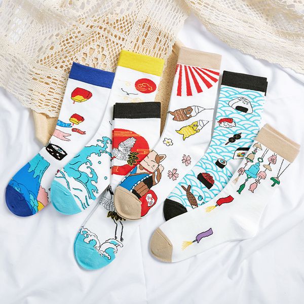 socks & hosiery original personality pattern art women men national style colorful cartoon tide street retro cotton sport casual sox, Black;white
socks & hosiery original personality pattern art women men national style colorful cartoon tide street retro cotton sport casual sox, Black;white