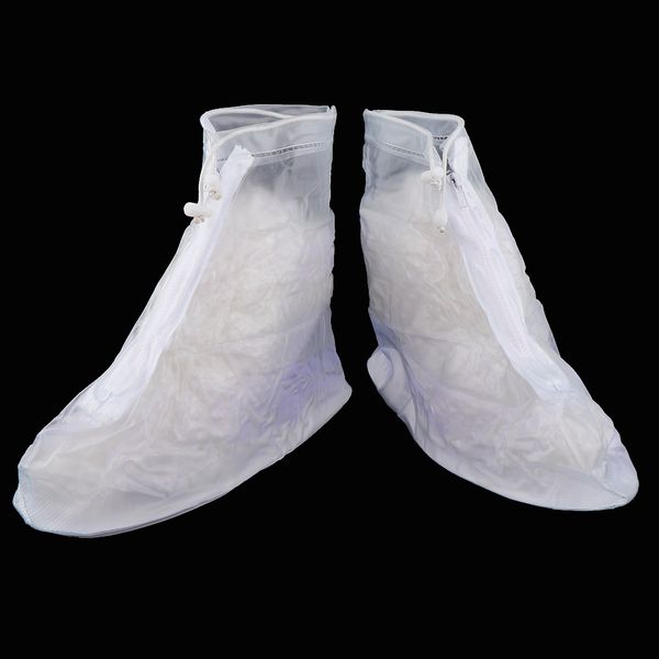 1 pair waterproof rain boot cover wear resistant rainproof shoes cover clear pvc non slip rain boot cover, Camo;black
1 pair waterproof rain boot cover wear resistant rainproof shoes cover clear pvc non slip rain boot cover, Camo;black