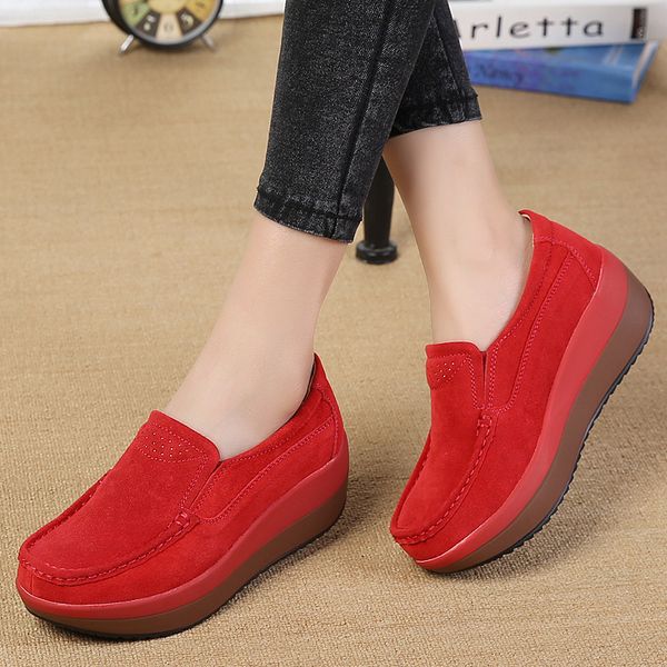 2020 women flats platform loafers genuine leather moccasins shoes female woman autumn slip on casual fall shoes, Black
2020 women flats platform loafers genuine leather moccasins shoes female woman autumn slip on casual fall shoes, Black